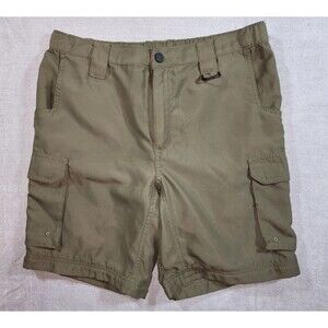 Boy Scouts of America Uniform Switchbacks Cargo Shorts Green Youth XL No Legs